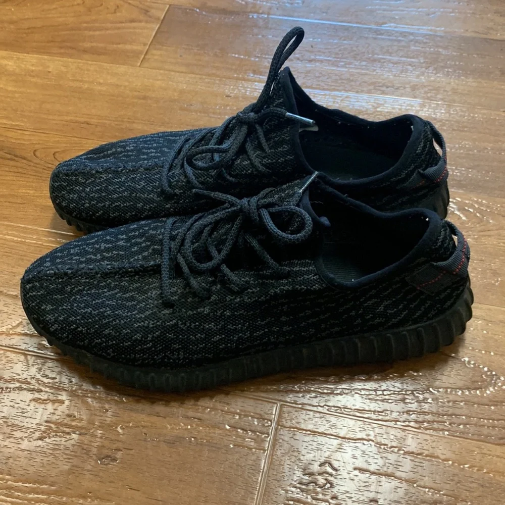 Adidas YZY Knit Lace-Up Casual Sneakers